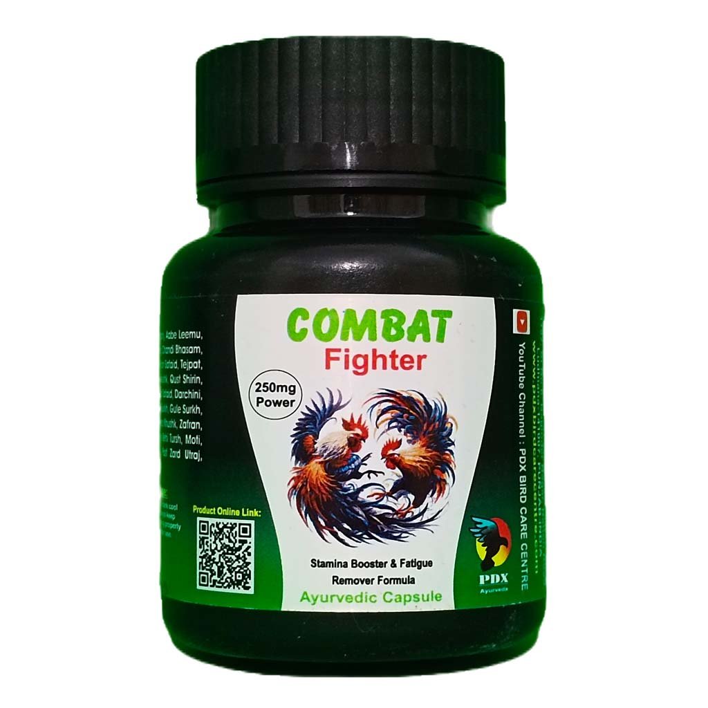 Aseel Rooster Competition Energy and Stamina Increase Herbal Cap-sule 10 COMMBAT CAPSULE 250 P FRONT