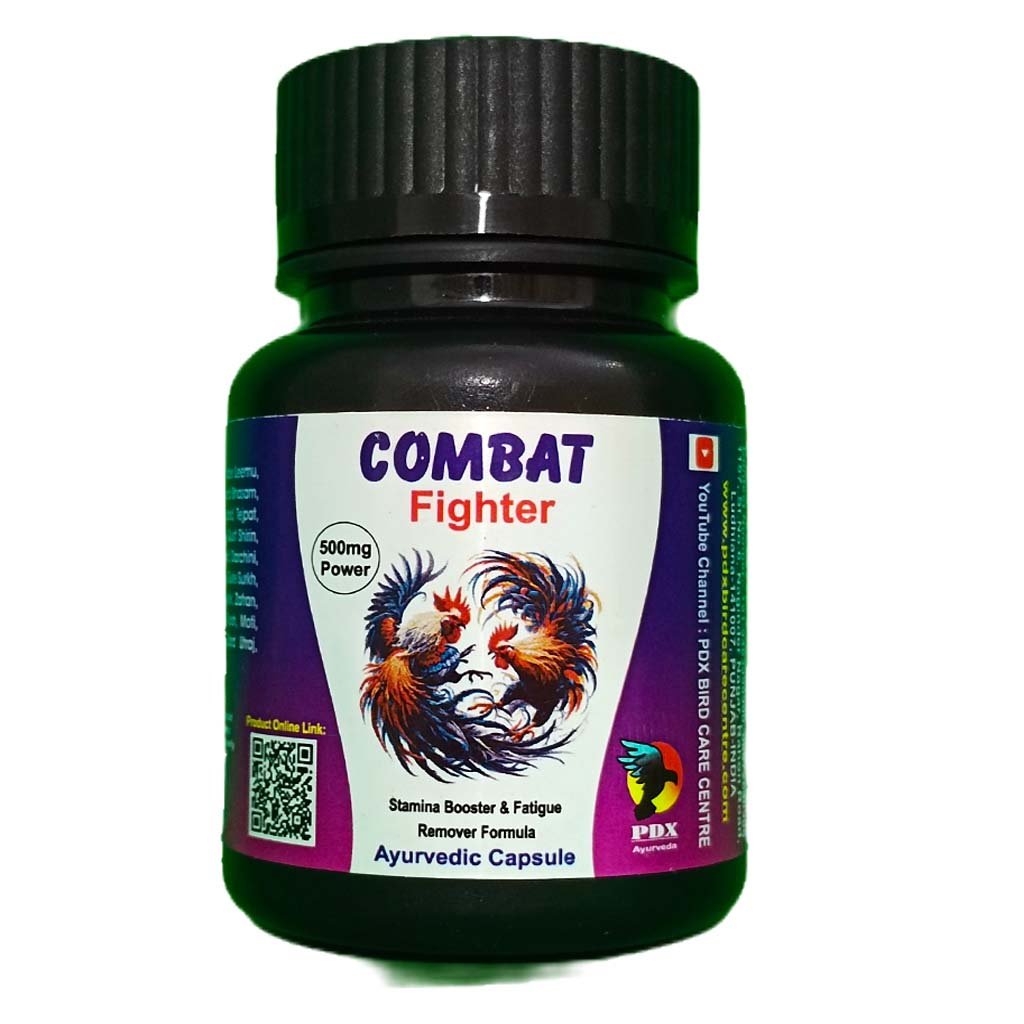 Aseel Rooster Competition Energy and Stamina Increase Herbal Cap-sule 6 COMMBAT CAPSULE 500 P FRONT