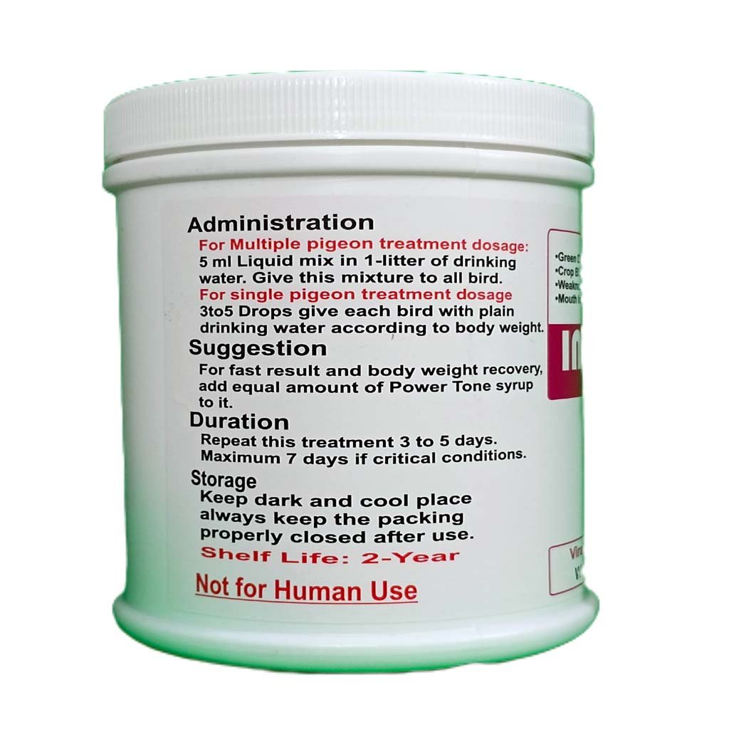 Pigeon Viral Disease Prevention Medicine - By Dr PDX 6 INFACON POWDER B 2jpg 1