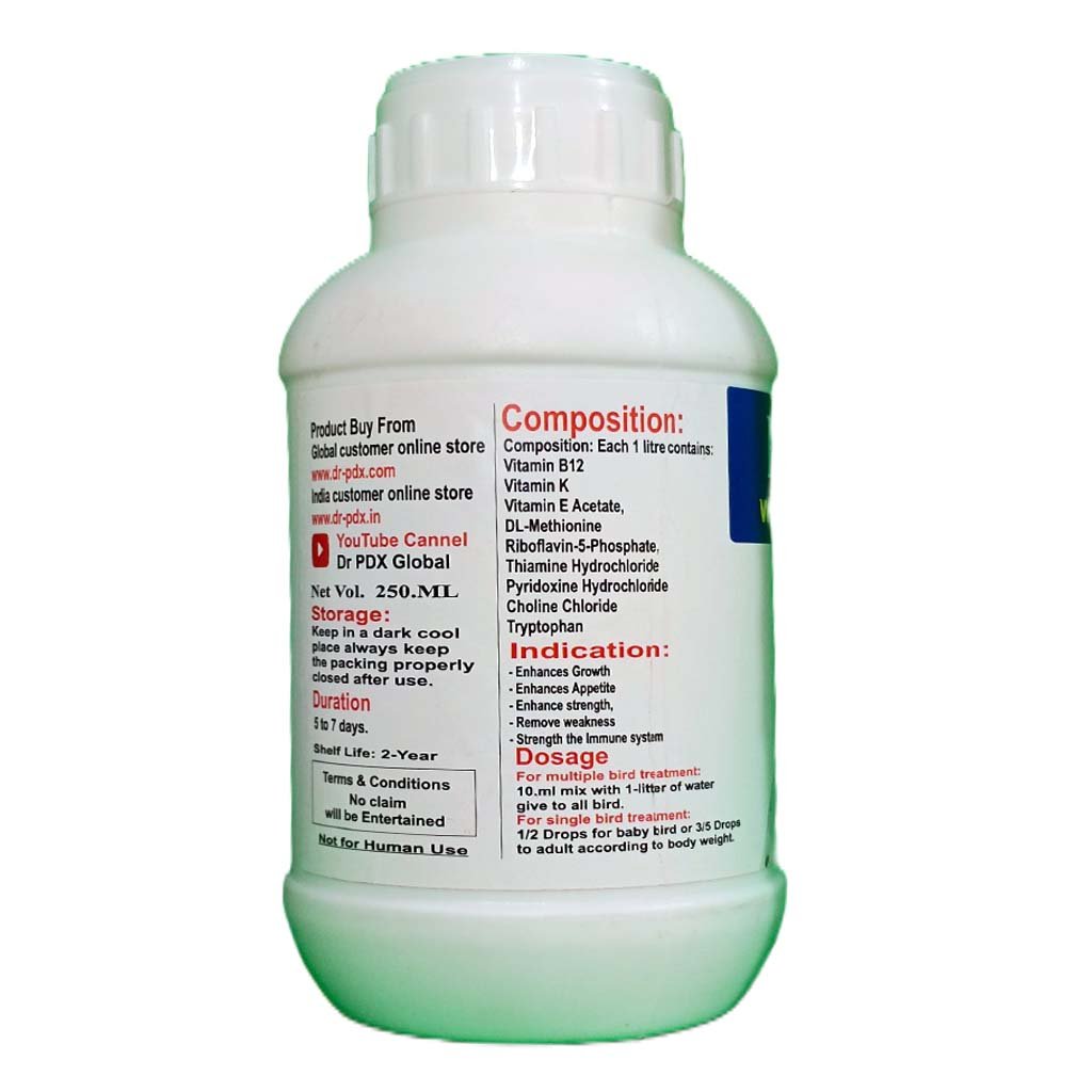 Pigeon Weakness and Weight Recovery Medicine 6 POWER TONE B 1 1