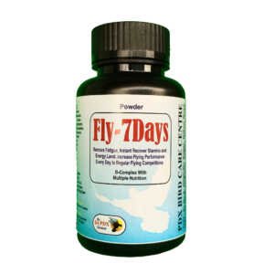 Pigeons
  Flying, Fly 7 Days Herbal ngredians with Electrolytes and Vitamns