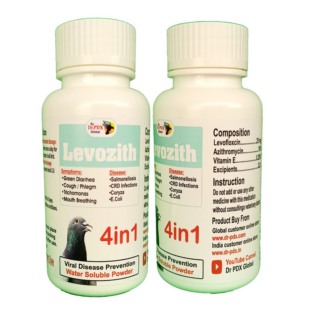 Pigeon 4in1 Treatment Medicine Levozith Powder 8 Levozith