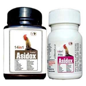 Roosters  14n1 Asidox Powder or Tab