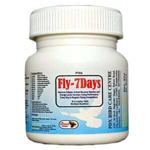 Pigeons
  Flying, Fly 7 Days Herbal ngredians with Electrolytes and Vitamnsb - Tab