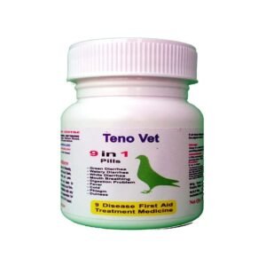 Pigeons
  9 Disease 9-n-1 Tab - Pigeons Kabootar Medicne