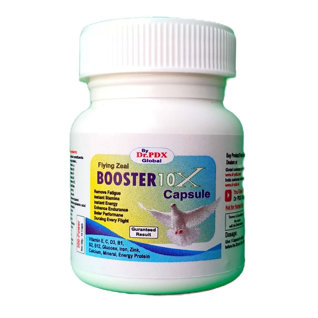 Booster-10x Caps Pigeons Product By Dr PDX 9 Booster-10x Caps Pigeons Product By Dr PDX - Image 5