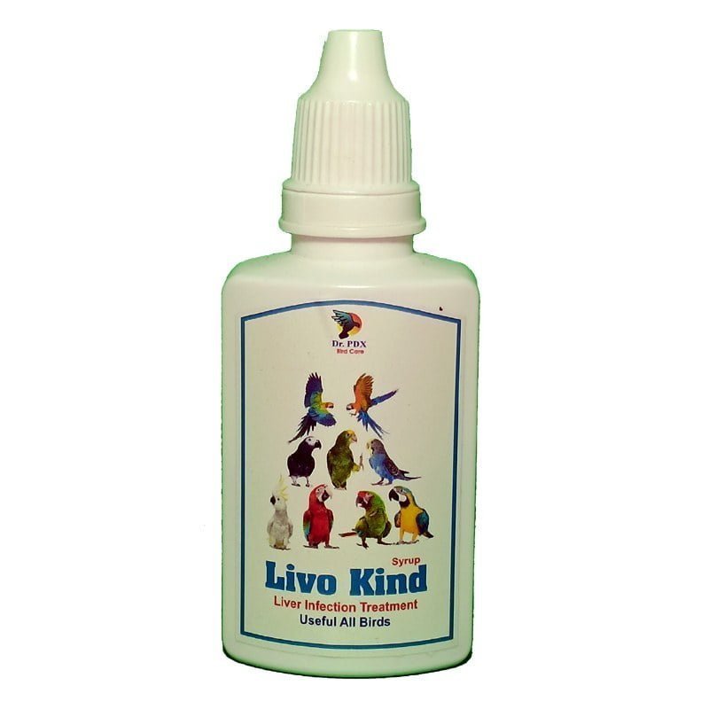 Small
  Bird Livo knd Syrup for All Type Cage Bird Liver Tonic
