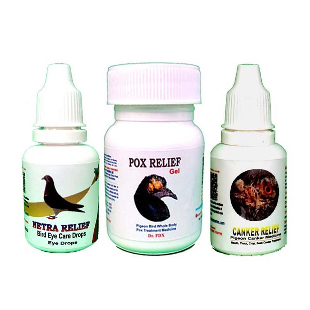 Dr PDX, Pigeons Pox Eye,Canker, Medicine