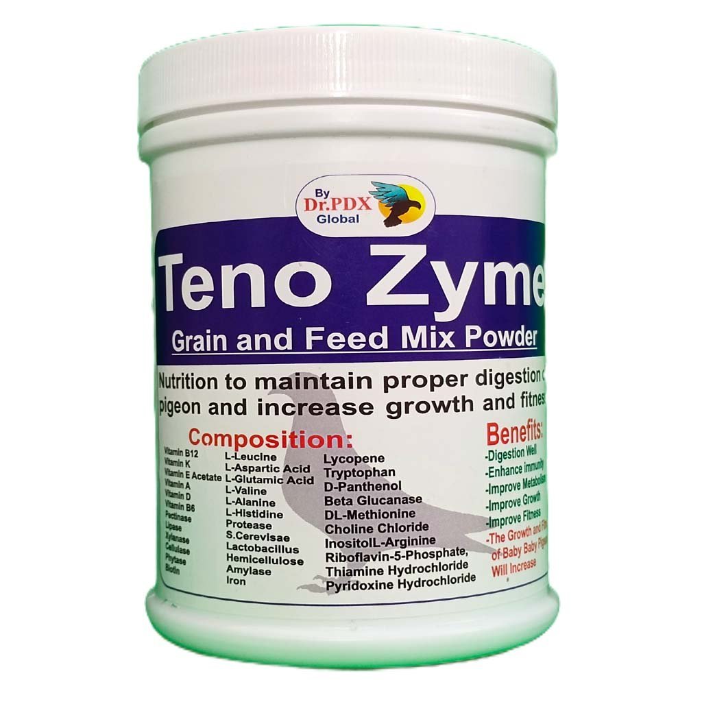 Teno Zyme Pigeons Gran Mix Powder Best for Digestion 1 Teno
Zyme Pigeons Gran Mix Powder Best for Digestion