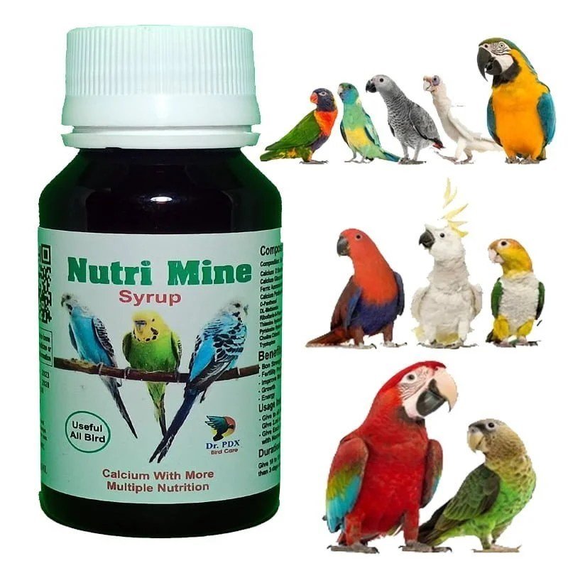 Small Bird care Supplement -Nutrimne_Syrup 2 NUTRIMINE