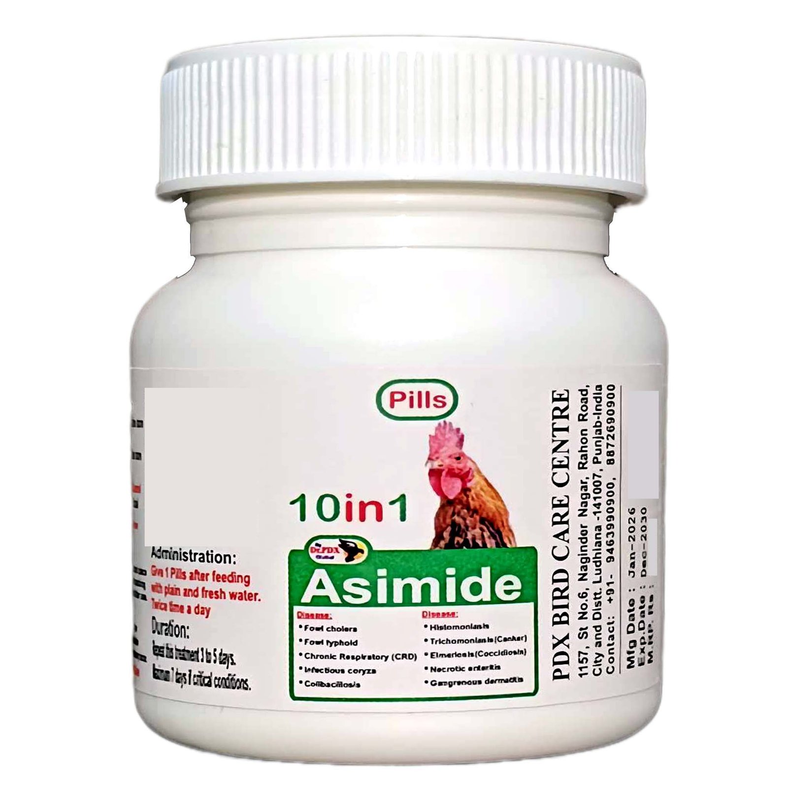 Asimide Pills 1a
