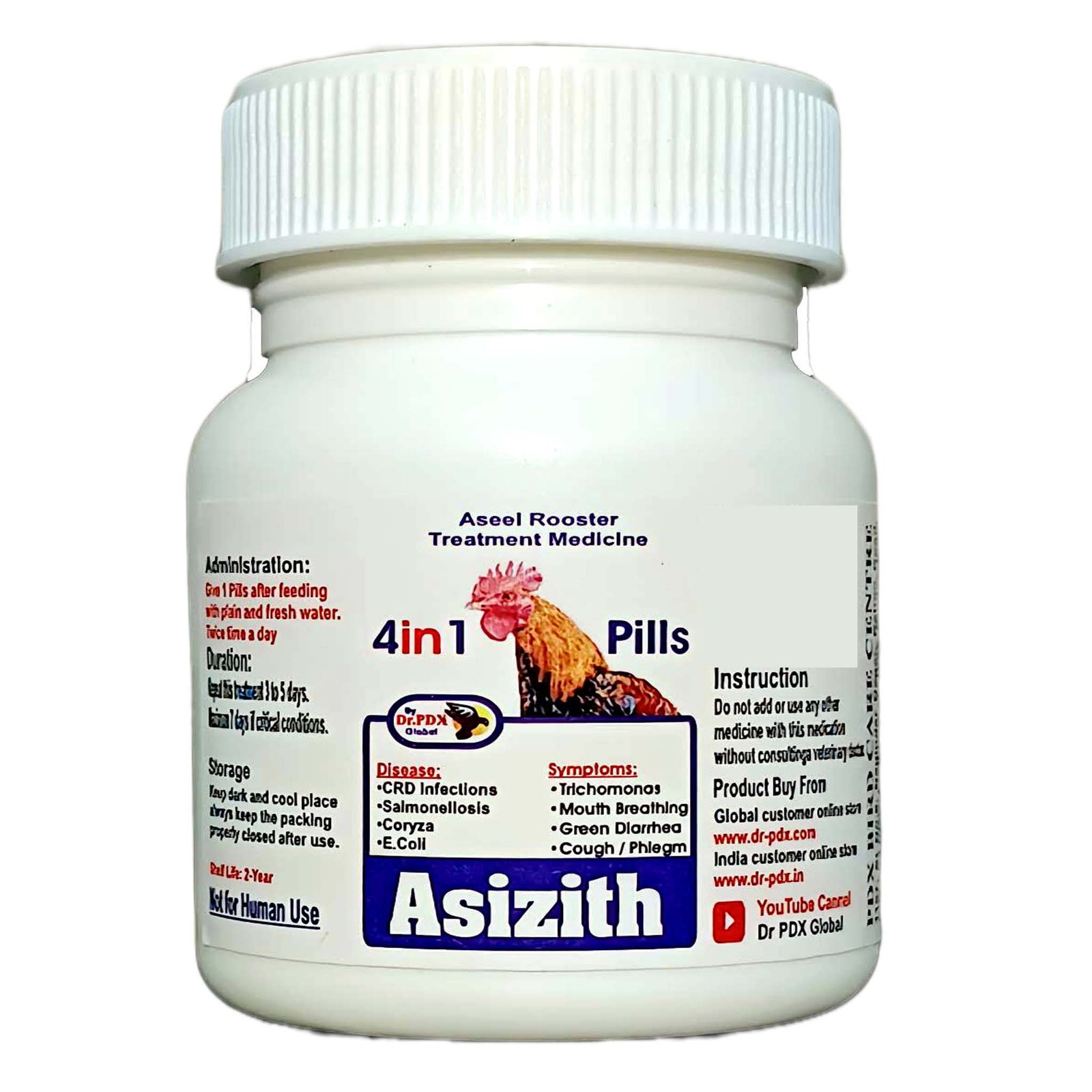 Roosters 4n1 Asizith Tab 2 Asizith Pills 1a